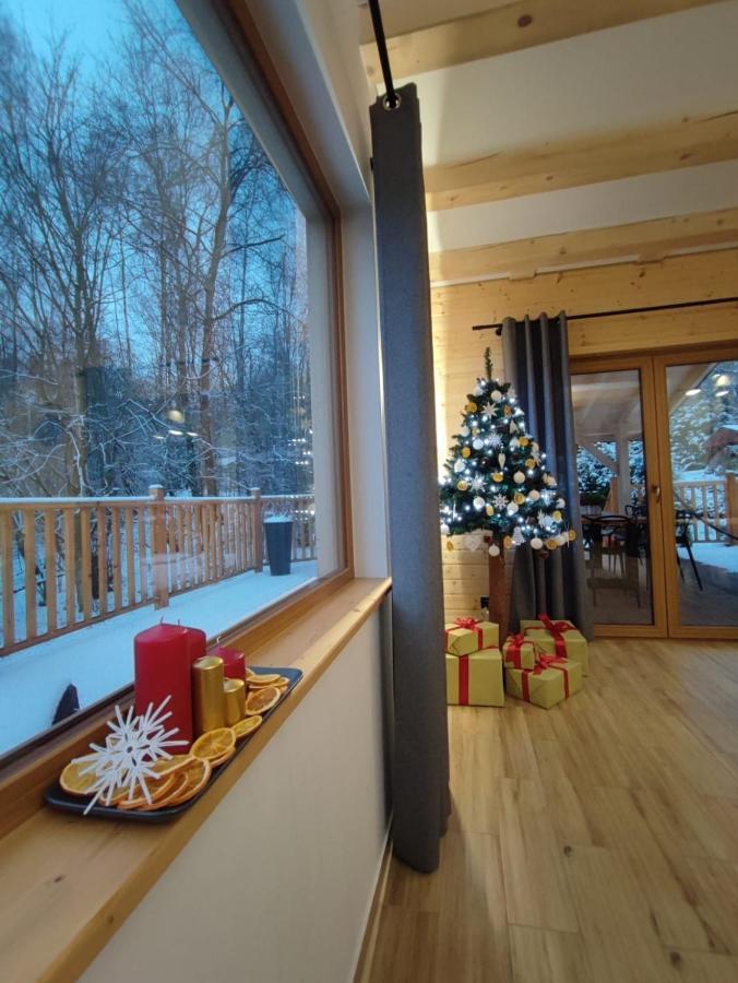 Dom Na Lesnej Villa Polwies Exteriör bild